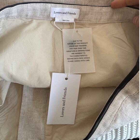 NWT Lovers & Friends X Maggie McDonald Miles Mini Skirt Size Large - Picture 4 of 6